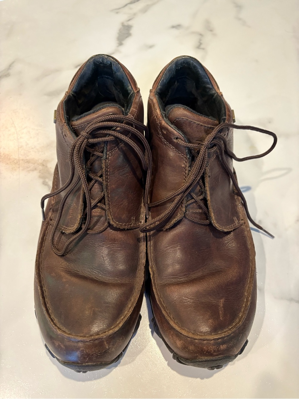 Patagonia Brown Leather Hiking Boots
